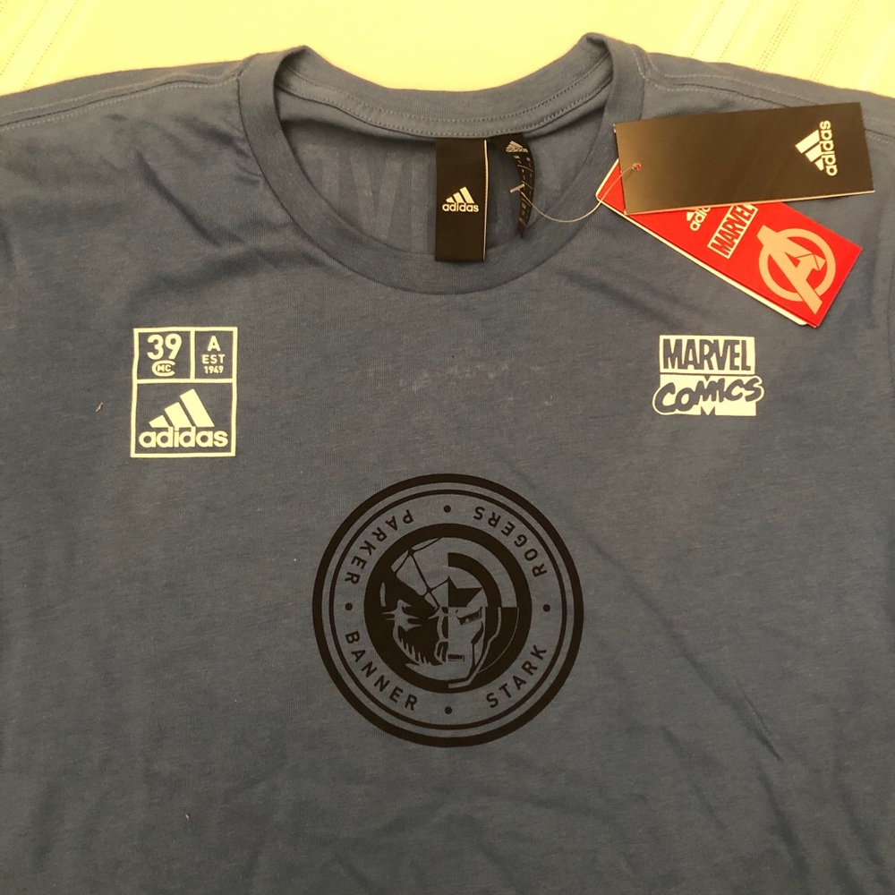 ADIDAS MARVEL tee NWT